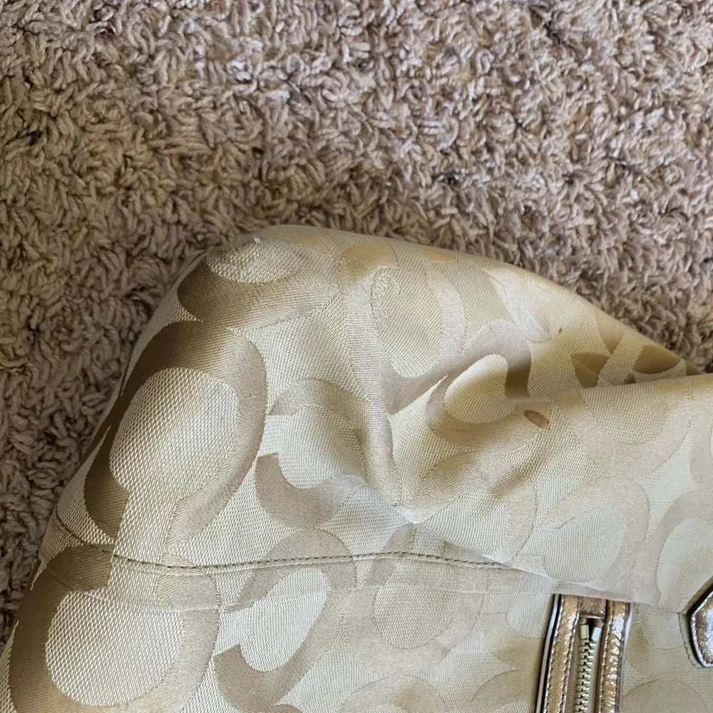 Coach Bag (authentic) *rare* GOLD color